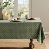 Linen Table Cloth Rectangle Waterproof Tablecloth